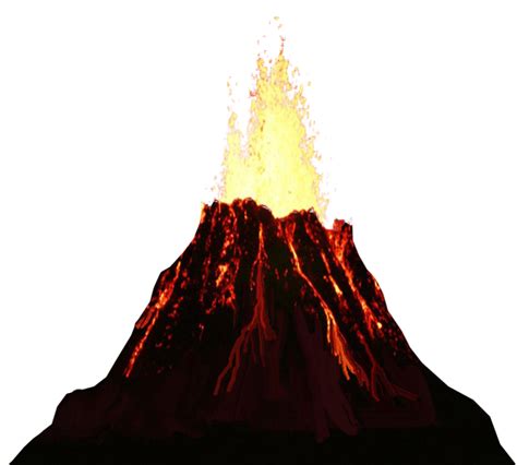 Volcano Png