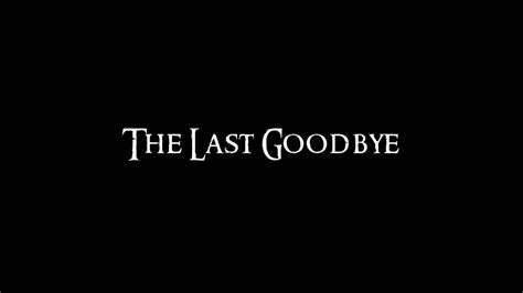 The Last Goodbye Billy Boyd The Hobbit Piano Youtube