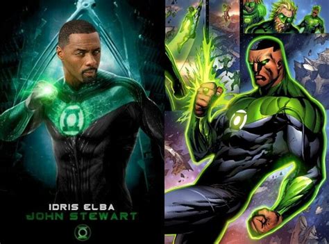 Idris Elba As Green Lantern Iv John Stewart John Stewart Green