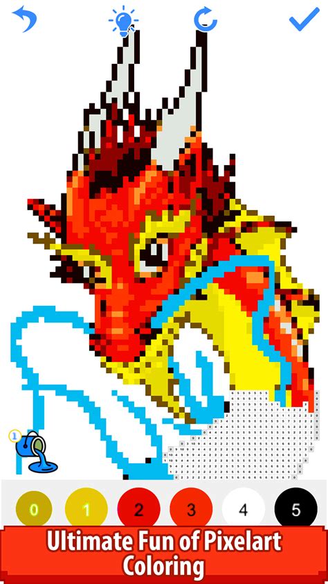 Free shipping on orders over $25 shipped by amazon. Amazon.com: Dragons Pixel Art - Paint by Number, Sandbox ...