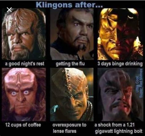 Klingons After Posting A Star Trek Meme Risa