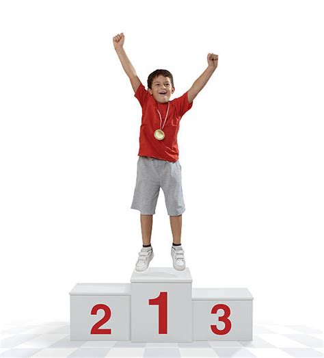 480 Kids On Winner Podium Stock Photos Pictures And Royalty Free Images