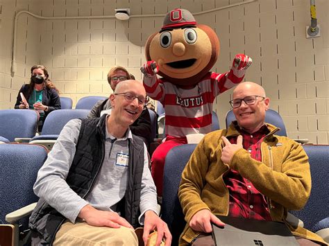 Professor Matt Saltzman Earth Sciences And Professor Bryan Mark Geography Hanging With