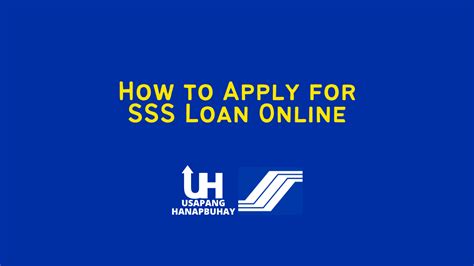 Step By Step Guide For Sss Loan Online Application Requirements