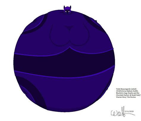 Charlie And The Chocolate Factory Violet Inflation