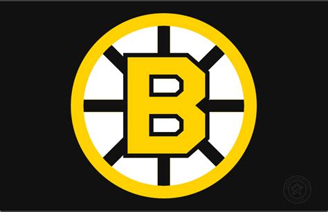 Boston Bruins Primary Dark Logo National Hockey League Nhl Chris Creamers Sports Logos