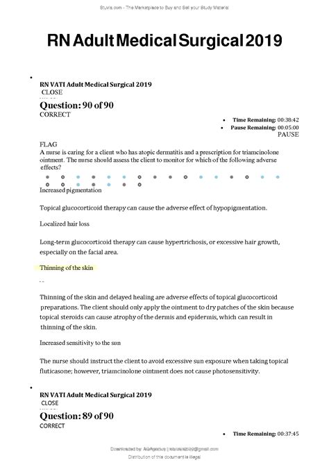 Ati Med Surg Proctored Exam 2025 With Ngn Quizlet