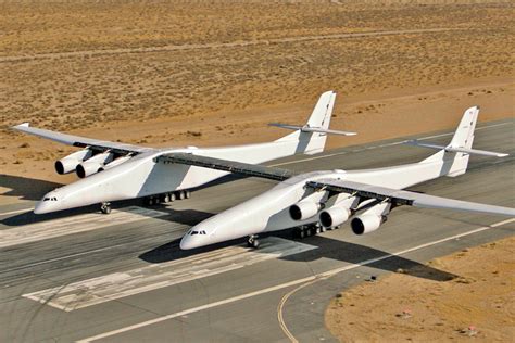 Video Worlds Largest Plane Stratolaunch Takes To The Air Arabian