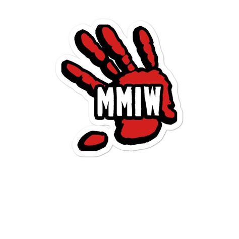 Mmiw Awareness Decal Red Hand No More Stolen Sisters Etsy Mmiw Red