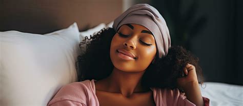Young Black Woman Relaxing In Bed At Home After Waking Up Happy African American Female Resting