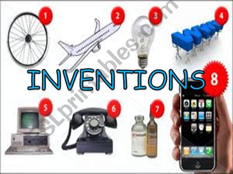 Esl English Powerpoints Inventions