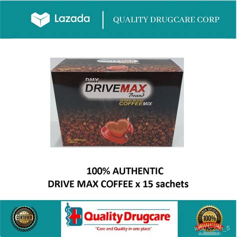 Original Drive Max Herbal Adult Coffee X 15 Sachets Shopee Philippines