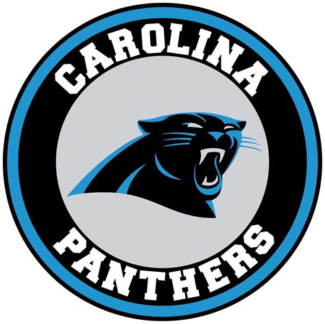 Carolina Panthers Circle Logo Vinyl Decal Sticker 10 Sizes Sportz