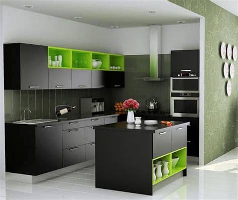 Modern scandinavian kitchen and dining room. Johnson Kitchens - Indian Kitchens, Modular Kitchens ...