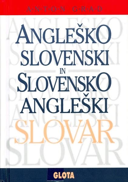 Check spelling or type a new query. Angleško-slovenski slovar, slovensko-angleški slovar ...