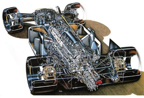 F1 Cutaway 1 Cutaway Automotive Art Motorsport Art