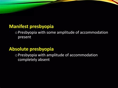 Presbyopia Methods Of Presbyopic Addition Determination Healthkura