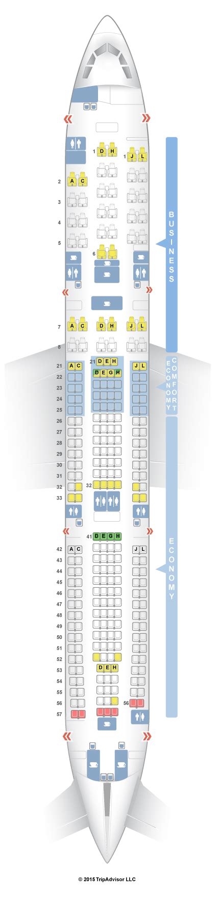 Finnair Airbus A330 300 Seat Map