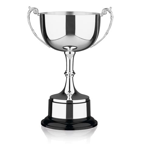 British Handmade Silverplated Trophy Cup Cambridge 484 Silver