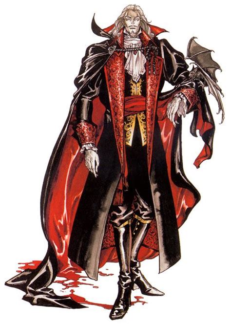 Count Dracula Castlevania Symphony Of The Night Art By Ayami Kojima