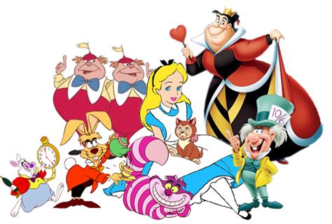 Alice In Wonderland Characters Disney Clipart Clipground