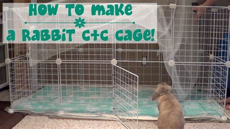 How To Build A Rabbit Cage Bunny Cages Diy Rabbit Cage Indoor
