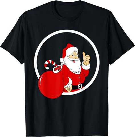 Funny Santa Claus Winter T T Shirt T Shirt Uk Fashion