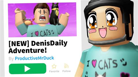 I Found A New Denis Game In Roblox Youtube