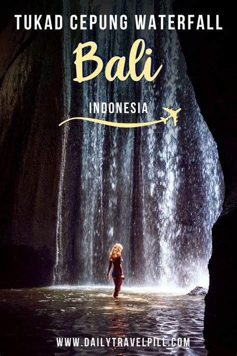 Tukad Cepung Waterfall Bali 2023 Entrance Fee Location And More Bali