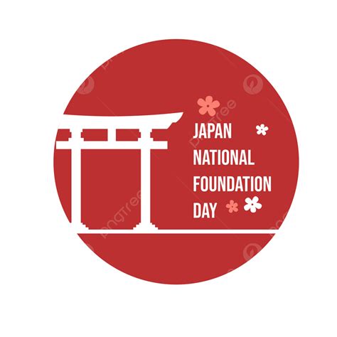 Minimal National Foundation Day Design With Red Color Element National