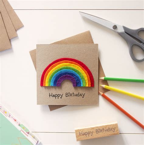 Rainbow Cards Are The Perfect Way To Say Happy Birthday In Style