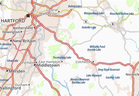 Michelin Marlborough Map Viamichelin