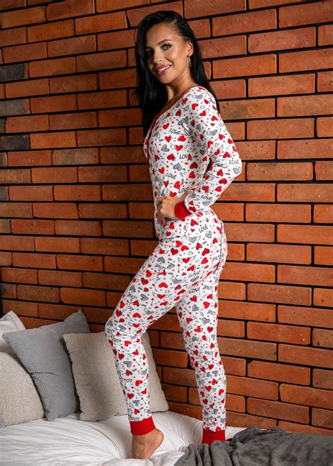 Pajama With Open Butt Flap Sexy Sleep Suit Sweetie Etsy