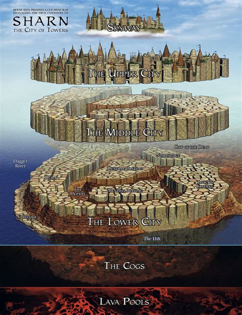 Sharn City Of Towers Settlement In Eberron World Anvil