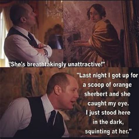 The imagery he paints with his words…and then the flawless delivery by the concierge of crime. James Spader as Raymond Red Reddington in The Blacklist ...