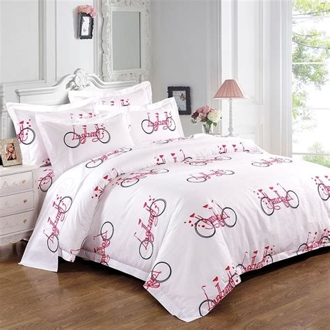 Leaflin girls unicorn bedding set pink duvet cover set twin sweet girls modern lightweight kids. Contemporary Modern Chic Hipster Bicycle Funky Soft ...
