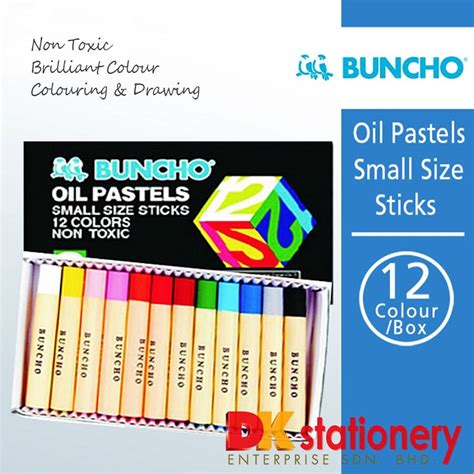 Buncho Oil Pastel Crayon Warna Krayon