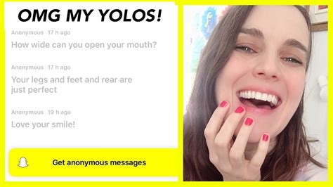 The additional app such as sarahah, lipsi or yolo becoming quite popular among teen right now. Reading My Yolo App Messages From Snapchat! - YouTube