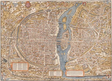 Old Paris Map Map Of Old Paris France