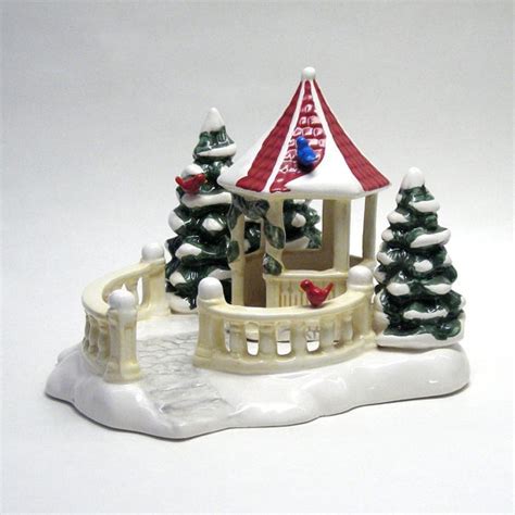 Dept 56 Christmas Snow Village Village Gazebo Original Box