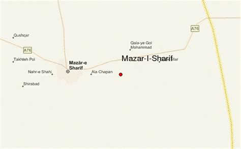 This map was created by a user. Mazari Sharif Location Guide