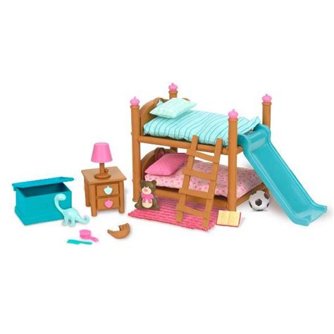I received this for christmas. Li'l Woodzeez Toy House with Accessories 127pc ...