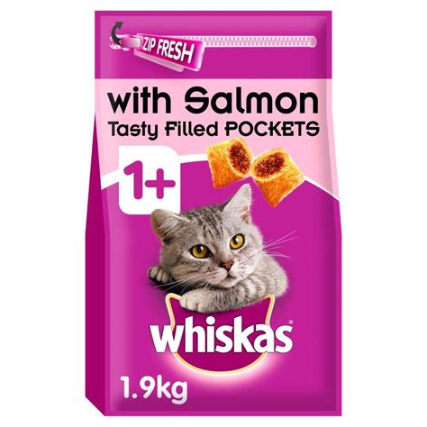 Here are top 10 whiskas dry cat food we've found so far. 11.4kg Whiskas 1+ Adult Complete Dry Cat Food with Salmon ...