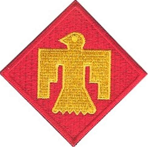 45th Infantry Division Patch At The Front 900