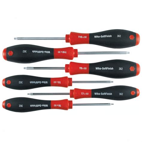 Wiha 36291 Screwdriver Set Torx 6 Piece The Knife Guy