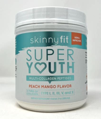 Skinnyfit Super Youth Multi Collagen Peptides Peach Mango Flavor Skinny Fit Ebay