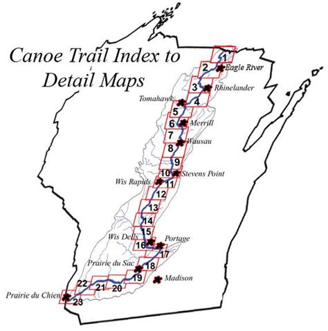 Wisconsin River Canoe Trail Wisconsin Valley Improvement Company