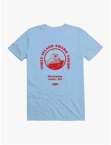 Jaws Amity Island Shark Tours T Shirt Hot Topic