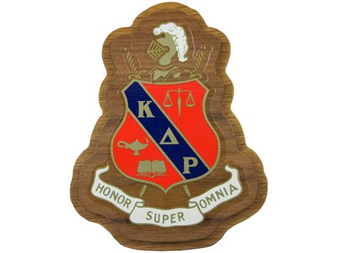 Kappa Delta Rho Decal Background Fraternity Crest