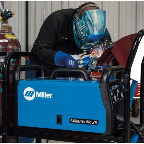 Miller Millermatic 211 Mig Welder W Advanced Auto Set 907614 — Baker
